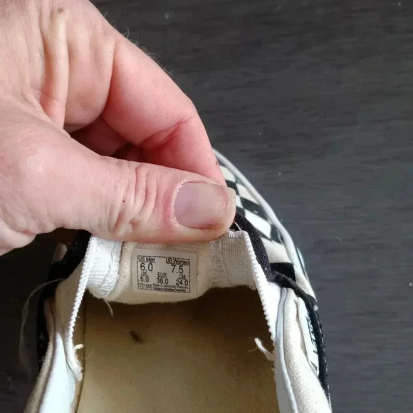 Vans Unisex Like New Mens 6 Women's 7.5 - Picture 6 of 6